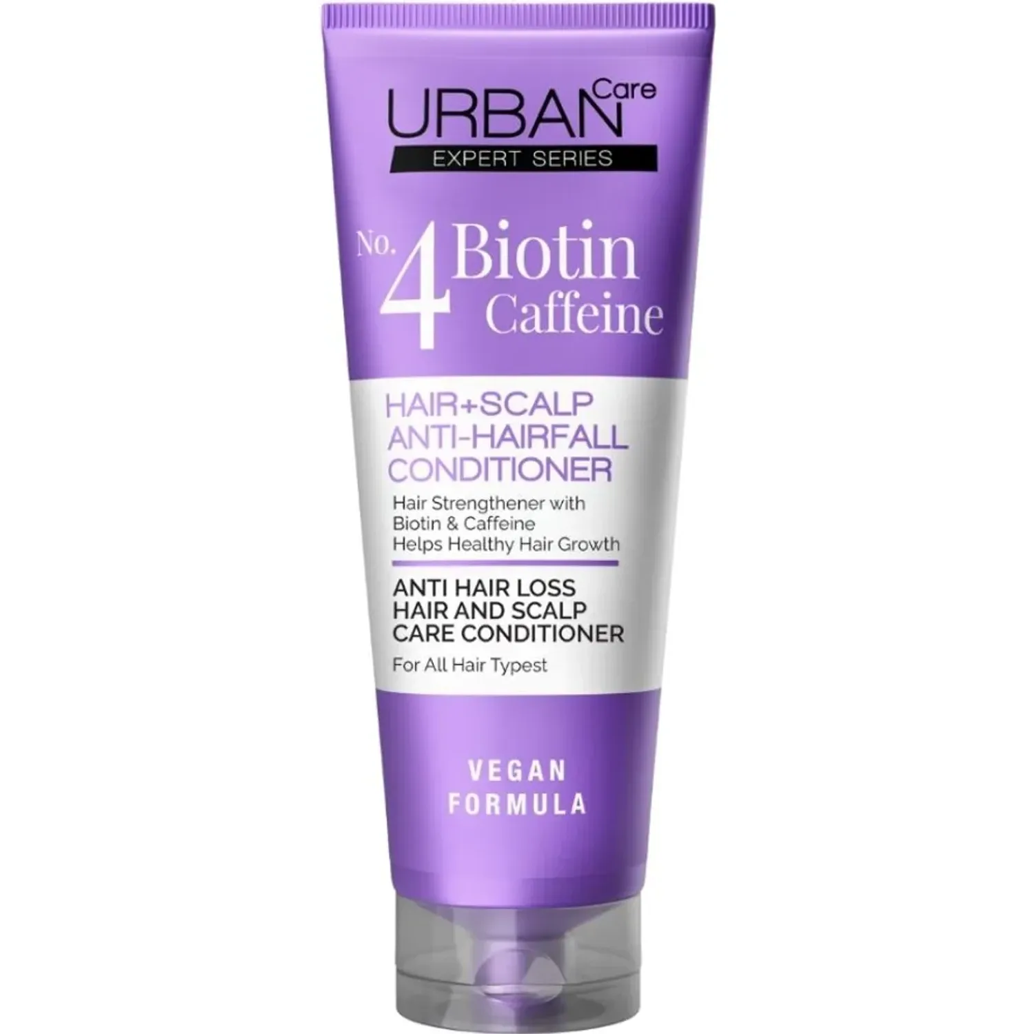 Uc Urban Care Expert Biotin & Caffein Hair+scalp Conditioner 200ml color morado | Platanitos