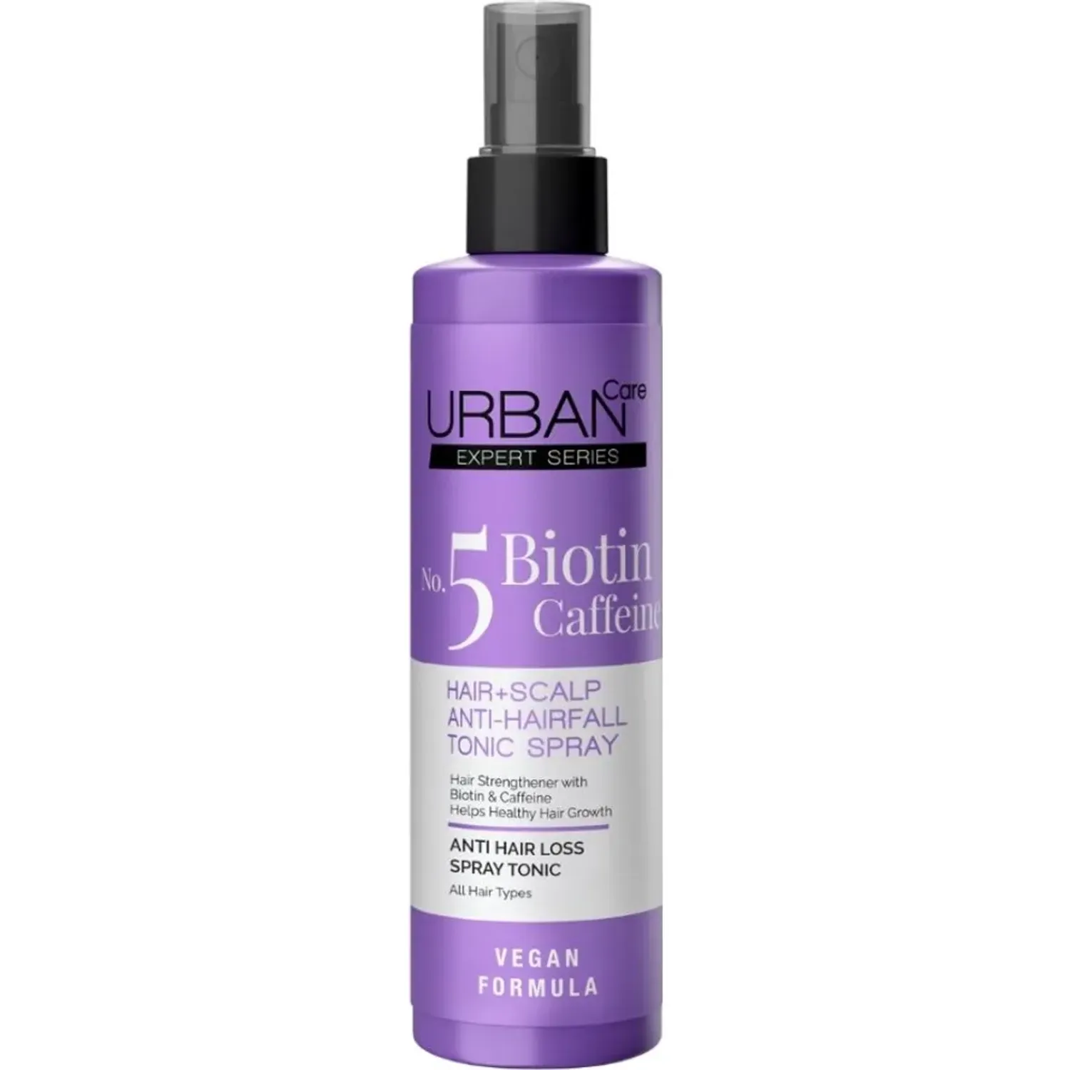 Uc Urban Care Expert Biotin & Caffein Hair Tonic Spray 200ml color morado | Platanitos