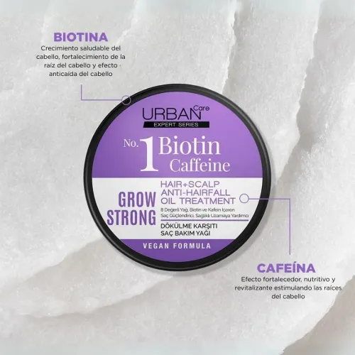 URBAN CARE Uc Expert Biotin Hair Scalp + Oil Treatm. Grow Strong 240ml