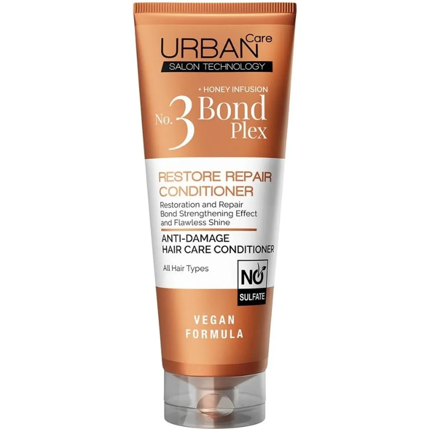 Uc Urban Care Bond Plex No.3 Restore Repair Cond. 250ml color cobre | Platanitos