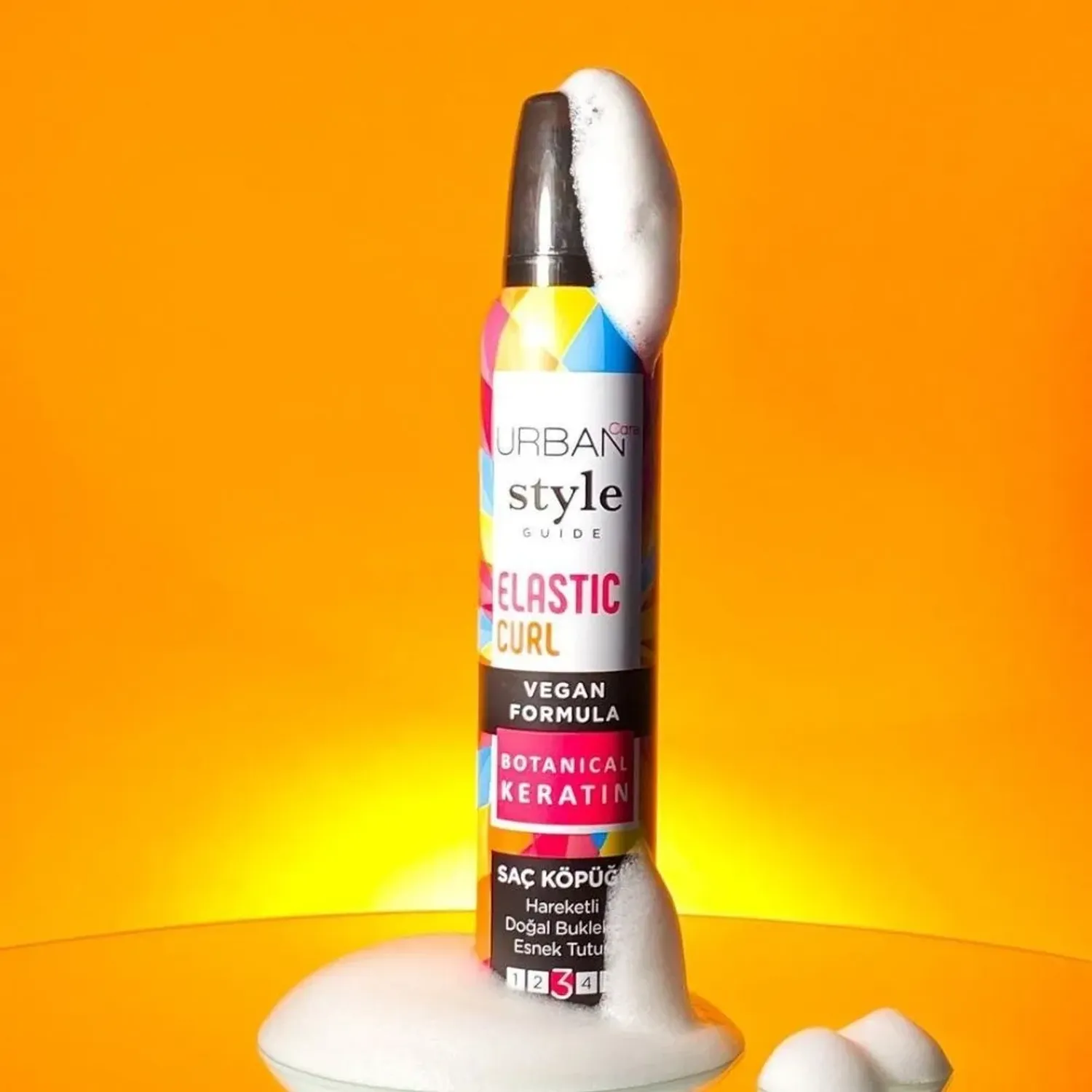 Uc Urban Care Style Guide Elastic Curl Hair Mousse 200ml color multicolor | Platanitos