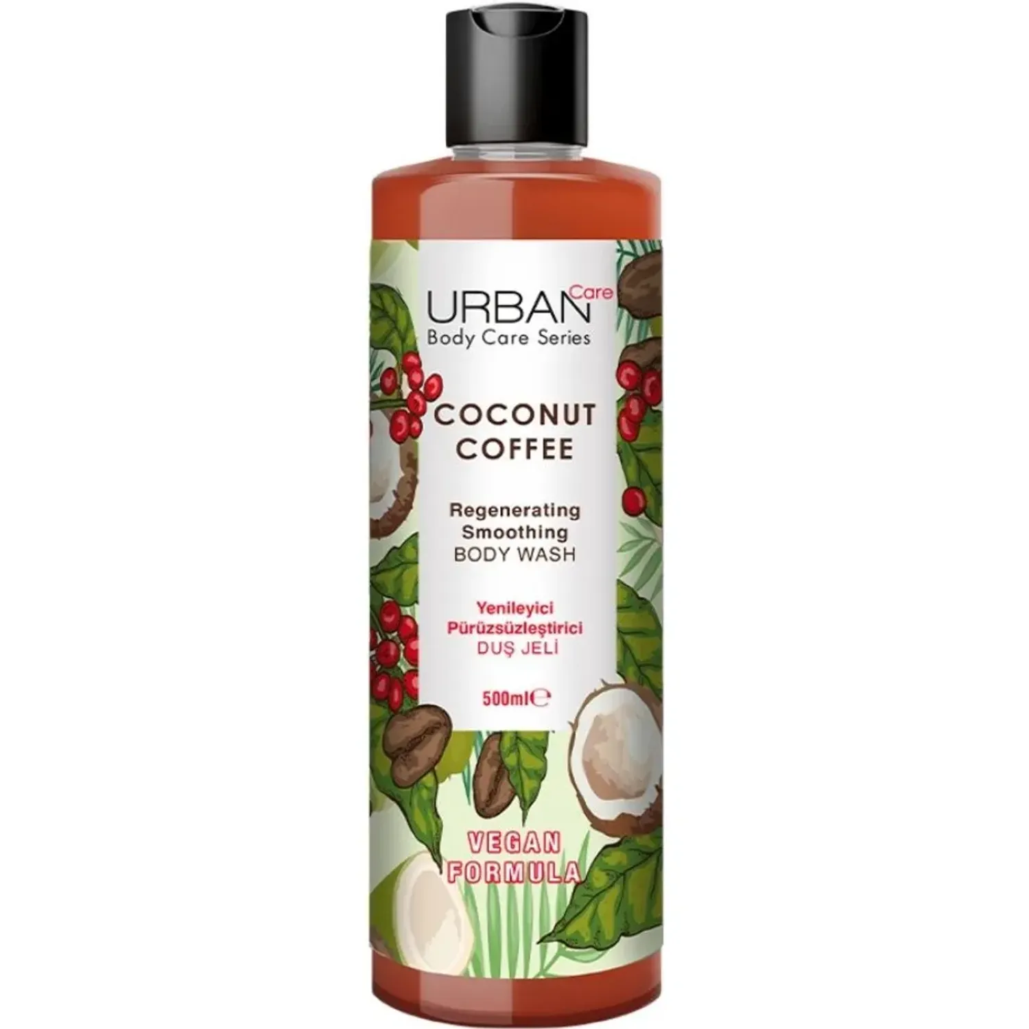 URBAN CARE Uc Urban Care Body Wash Coconut Coffee Regenerate&smooth 500 Ml color rojo / verde | Platanitos
