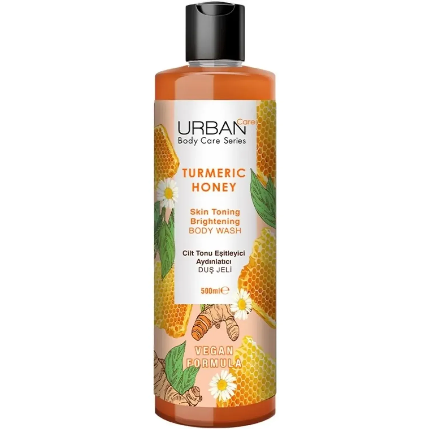 Uc Urban Care Body Wash Turmeric Honey Tone&shine 500 Ml color miel | Platanitos