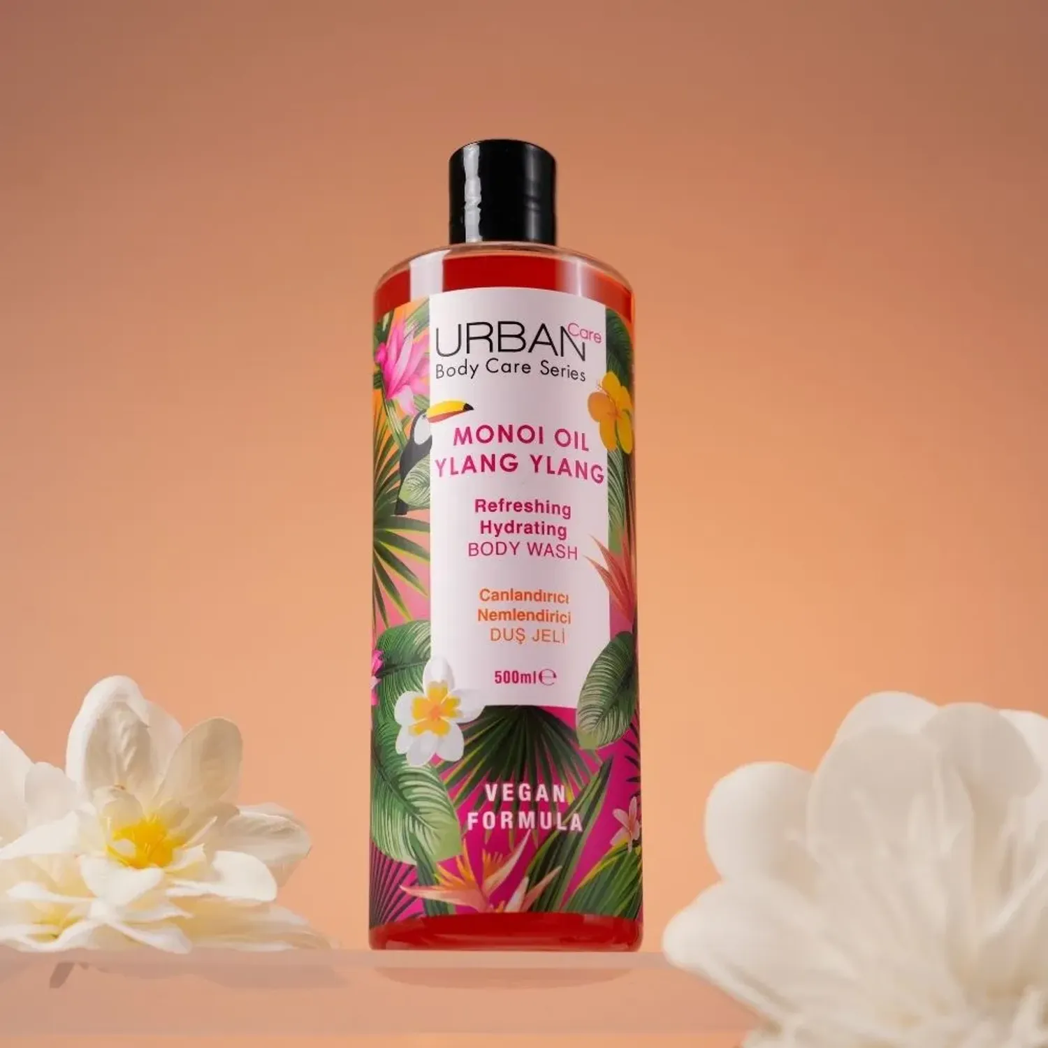 Uc Urban Care Body Wash Monoi & Ylang Ylang Refresh&hydrate 500 Ml color naranja / verde | Platanitos