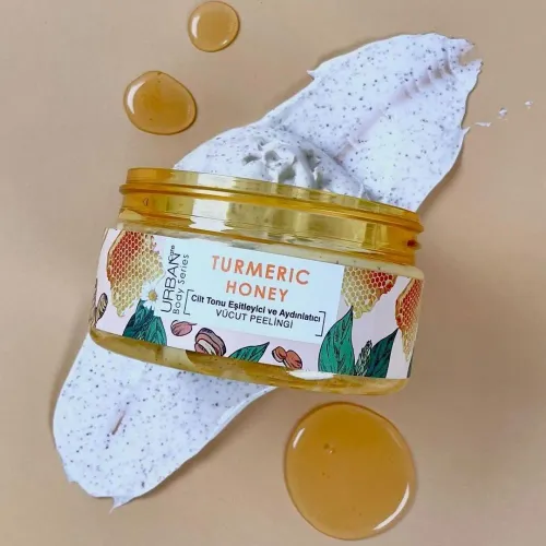 URBAN CARE Uc Body Scrub Turmeric Honey Tone&shine 200 Ml