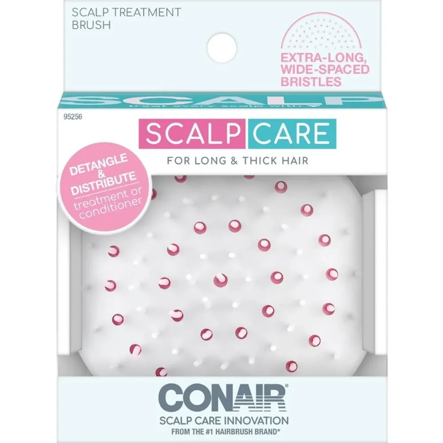Co Conair Cepillo Scalp Care Cerdas Xl Treatment color blanco / rosado | Platanitos
