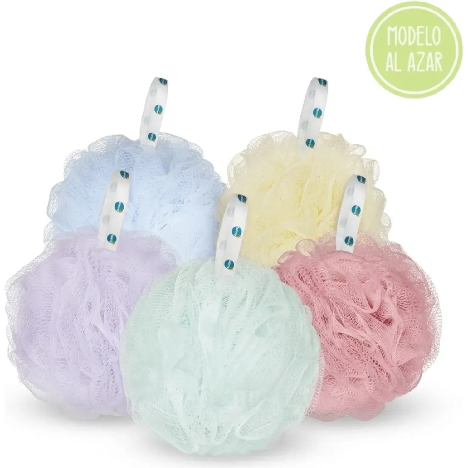 Bal Balmy Esponja Baño Medium color blanco | Platanitos