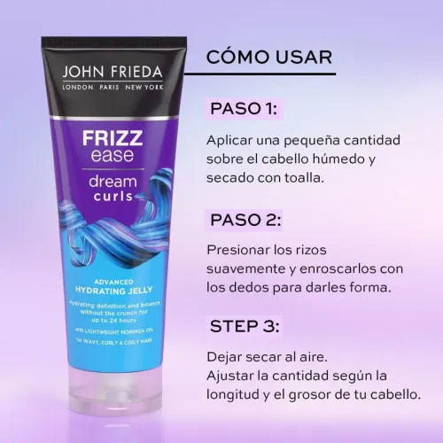 JOHN FRIEDA Jf Fe Dream Curls Hydrating Curl Jelly 200ml