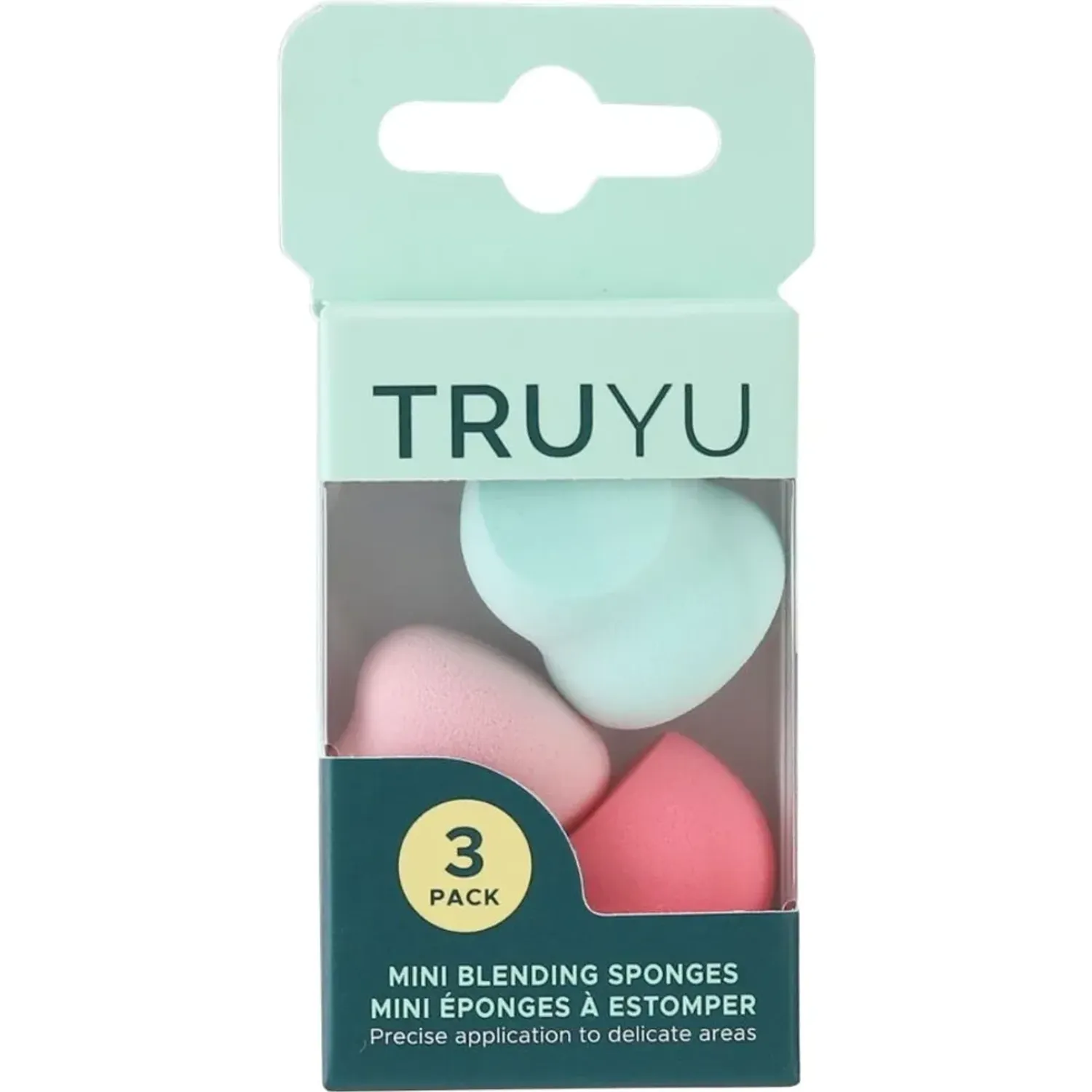 Truyu Truyu Sponge 3pk French Pastel Baby Blurring Sponges 10-1747 color multicolor | Platanitos