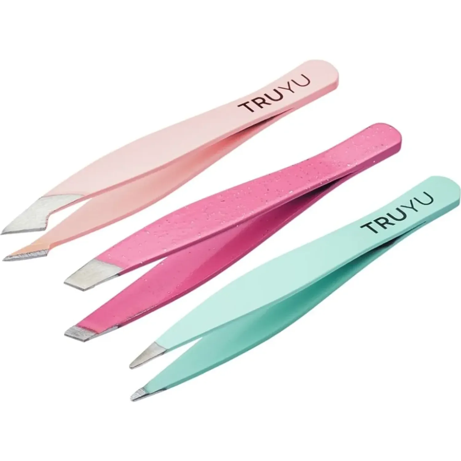 Truyu Truyu Tweezer 3pk Mini Trio Pastel 10-1818 color multicolor | Platanitos