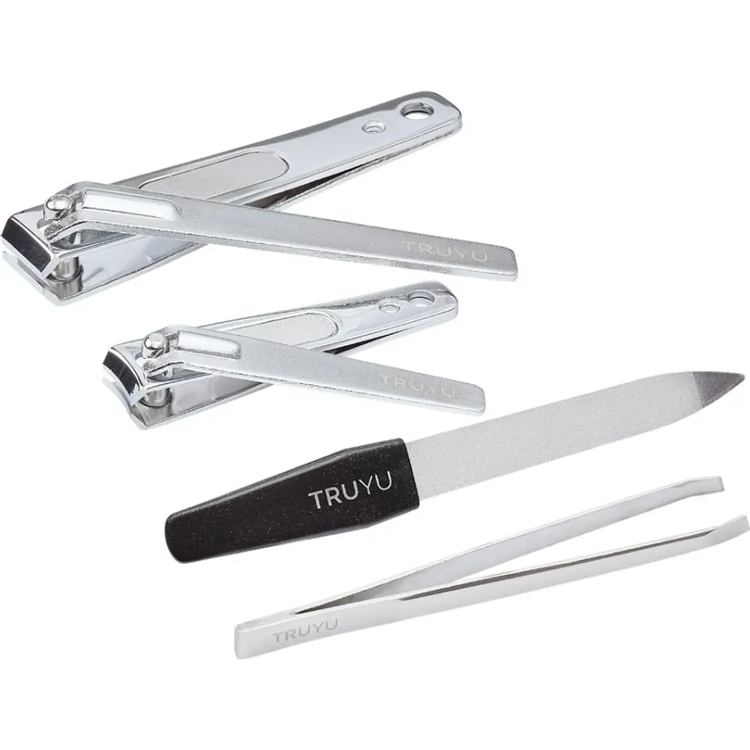 Truyu Truyu Kit Essential Grooming 10-1036 color plateado / negro | Platanitos