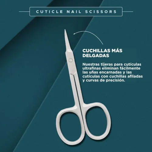 TRUYU Truyu Cuticle Scissors - Curved Blades 10-1043