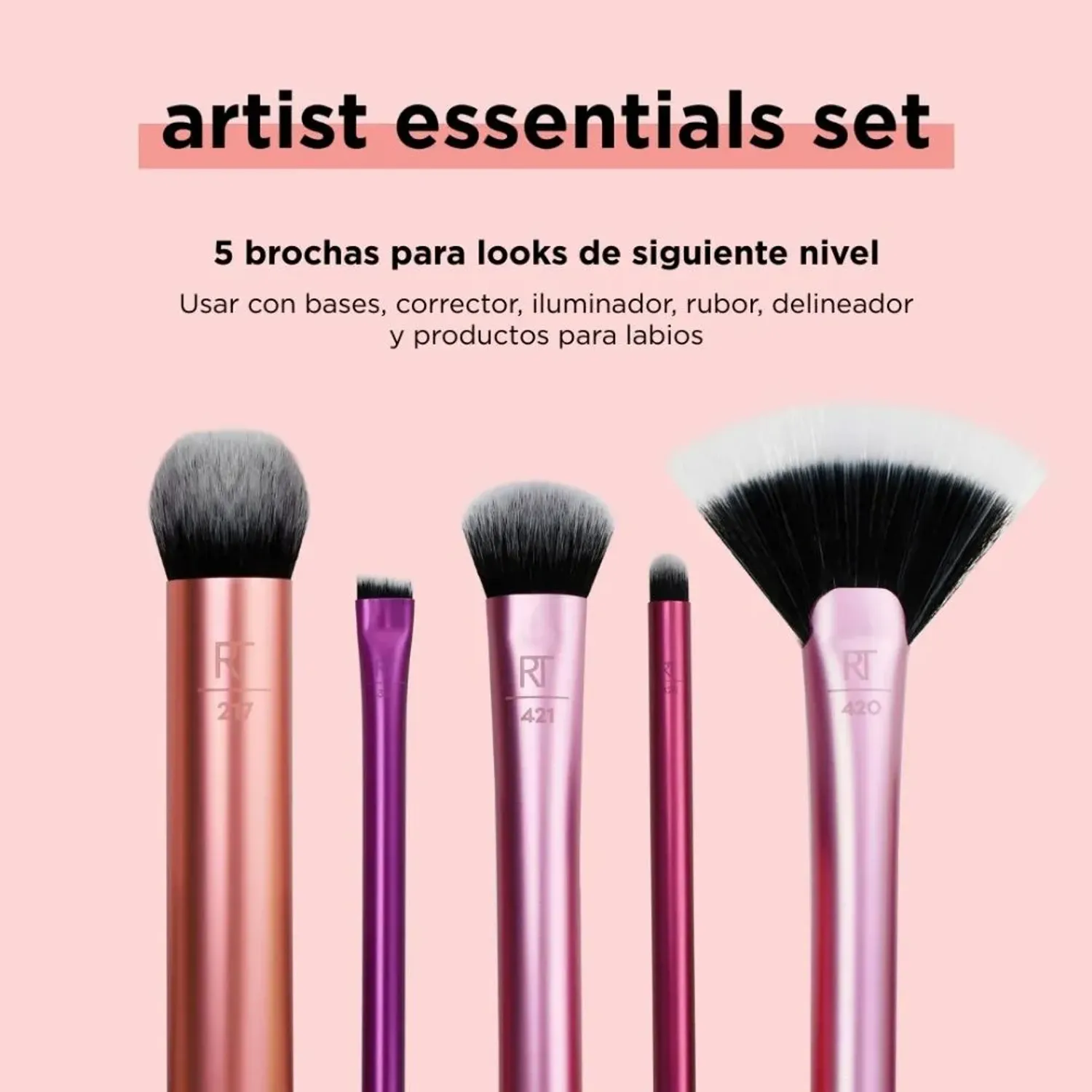 REAL TECHNIQUES Rt Real Techniques Set Artist Essentials color multicolor | Platanitos