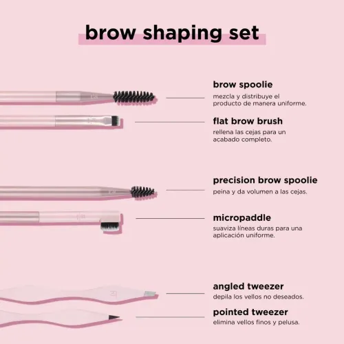 REAL TECHNIQUES Rt Set Brow Shaping