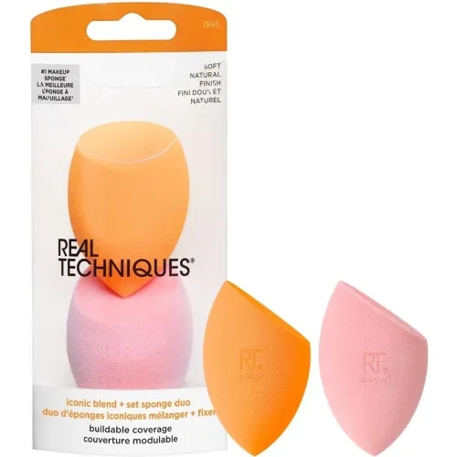 Rt Real Techniques Esponja Miracle Complexion&powder 2pk | Platanitos
