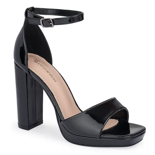 Sandalia Platanitos Dama Svp Diya color negro | Platanitos