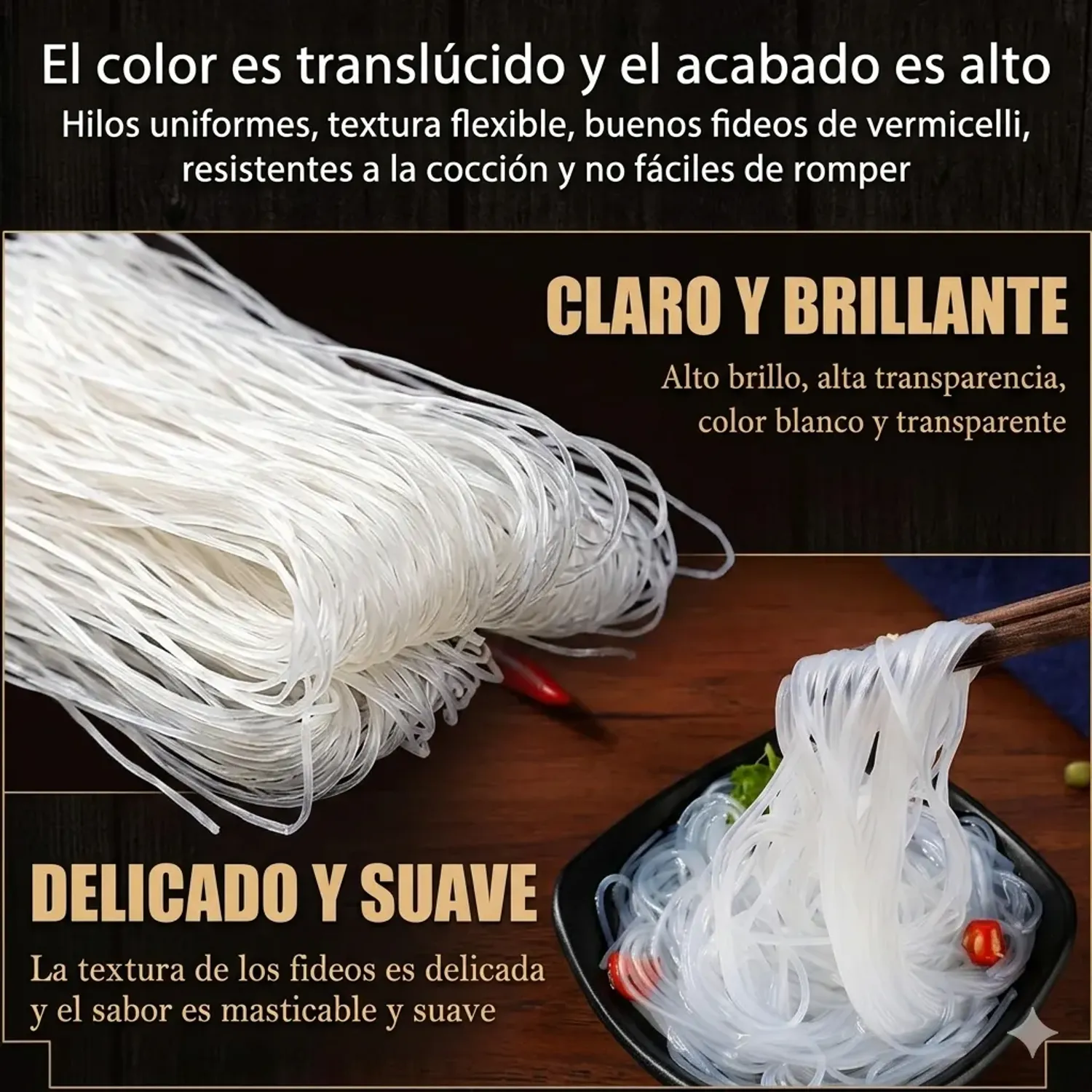 Fideo Fansi Fansi Longkou X 250g color varios | Platanitos