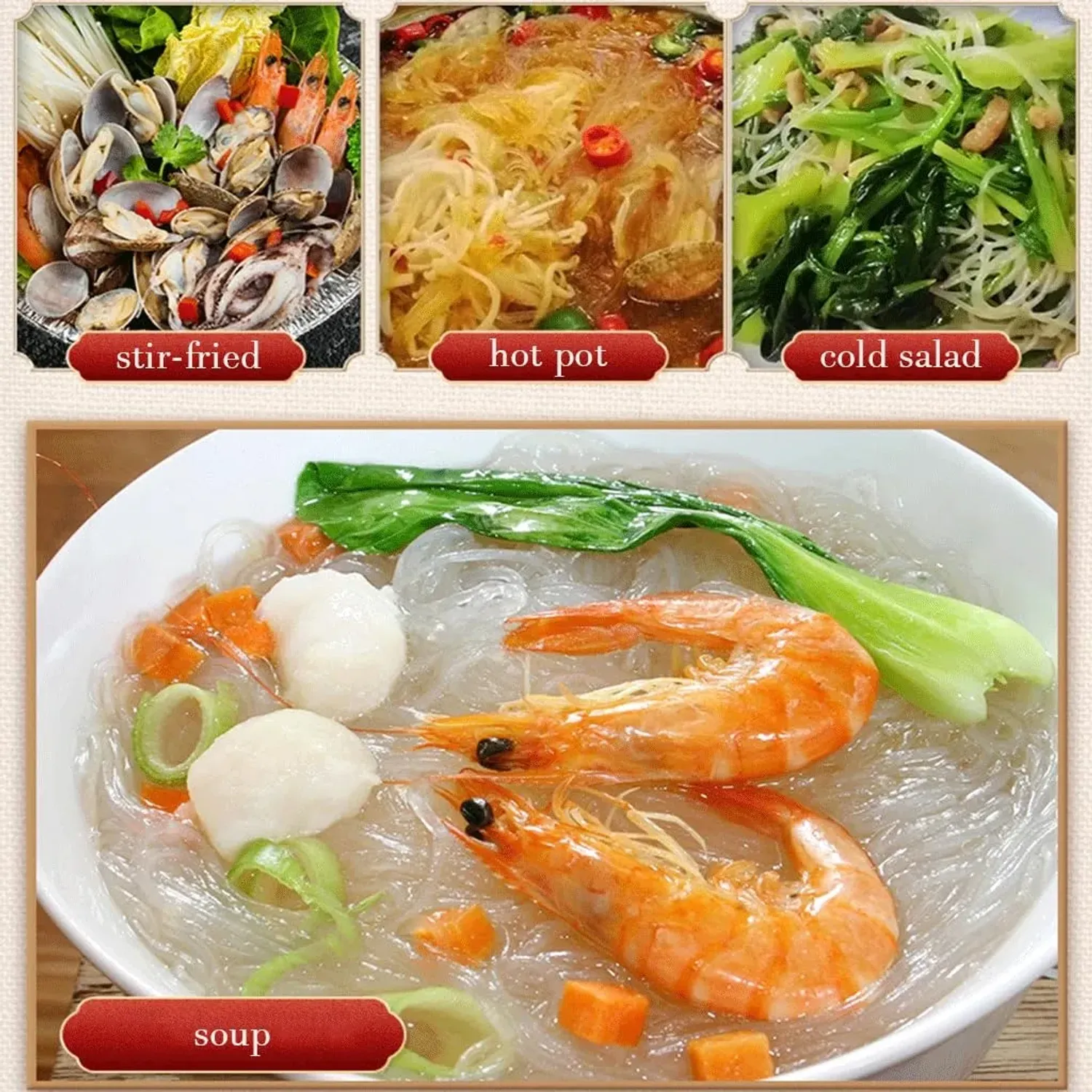 Fideo Fansi Fansi Longkou X 250g color varios | Platanitos