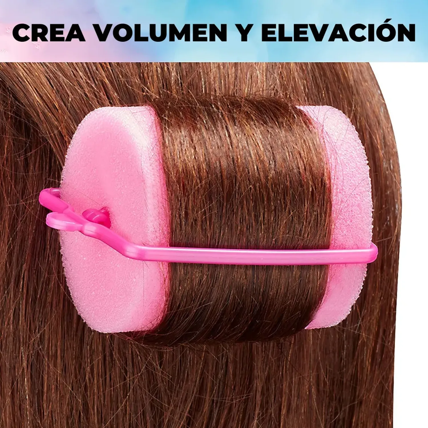 CONAIR Co Conair Roller 8pk Extra Large Foam color fucsia | Platanitos