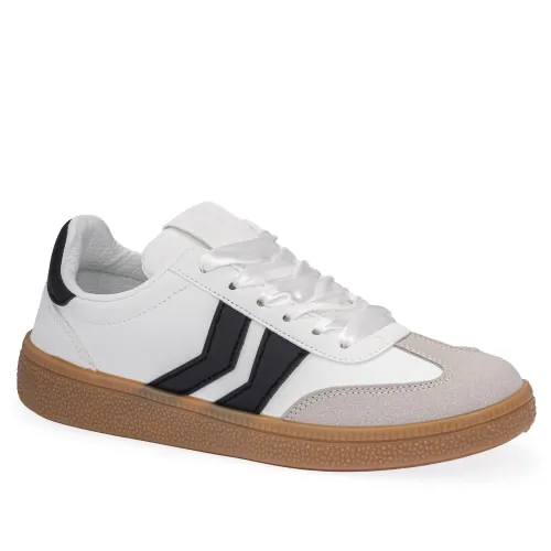 Zapatilla Just4U Dama Z Amore color blanco | Platanitos