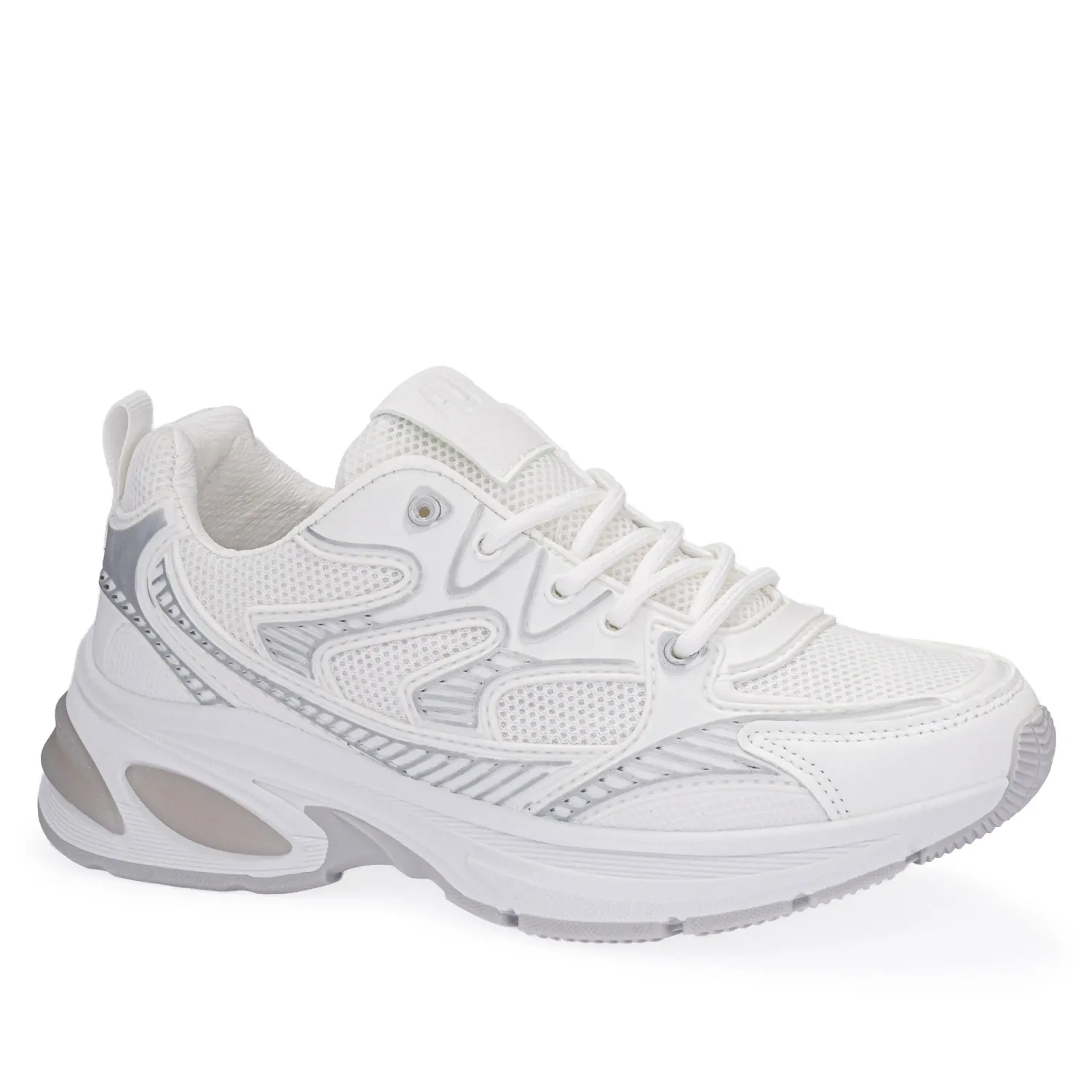Zapatilla Just4U Dama Z Griss color blanco | Platanitos