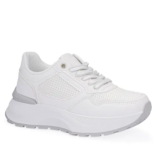 Zapatilla Just4U Dama Z Ury color blanco | Platanitos