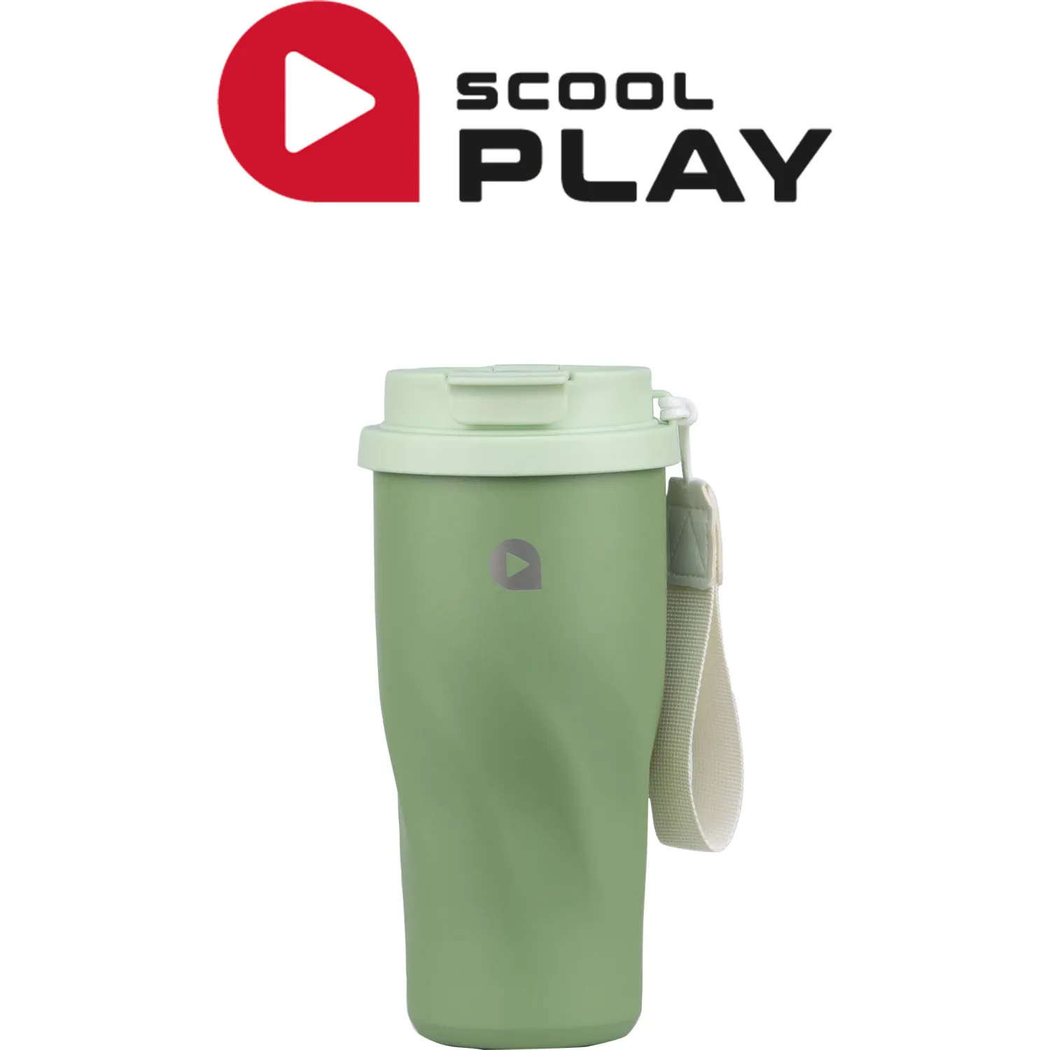 Vaso Scool Play Termico Mug De 500ml color verde | Platanitos