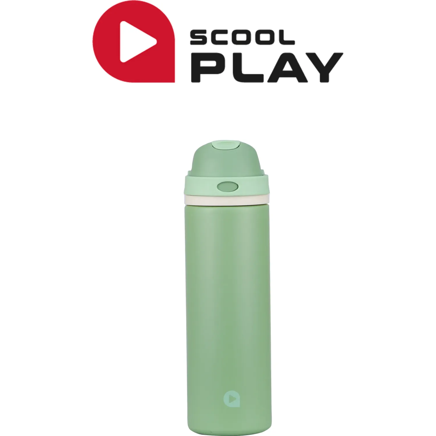 Botella Scool Play Termica Ground De 750ml color verde | Platanitos