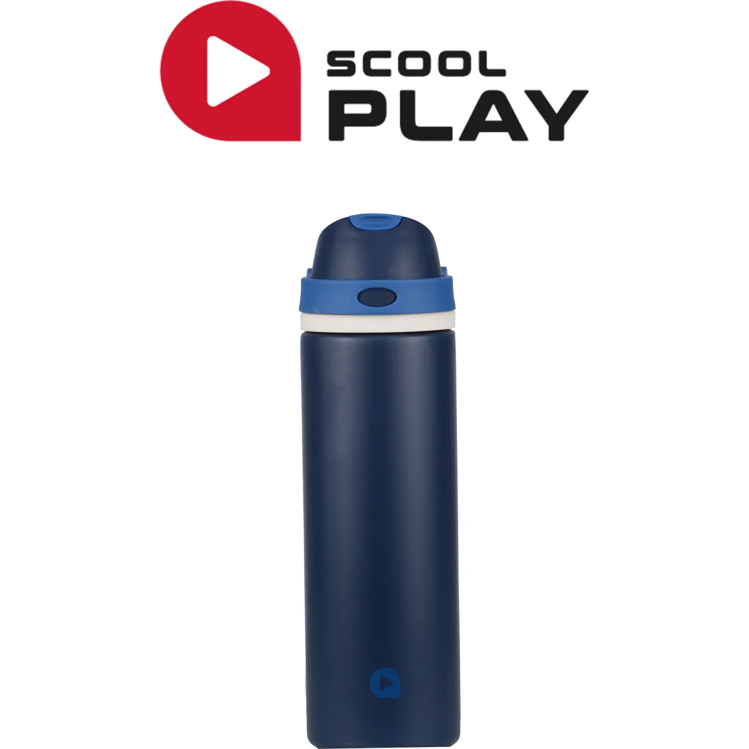 Botella Scool Play Termica Ground De 750ml color azul | Platanitos