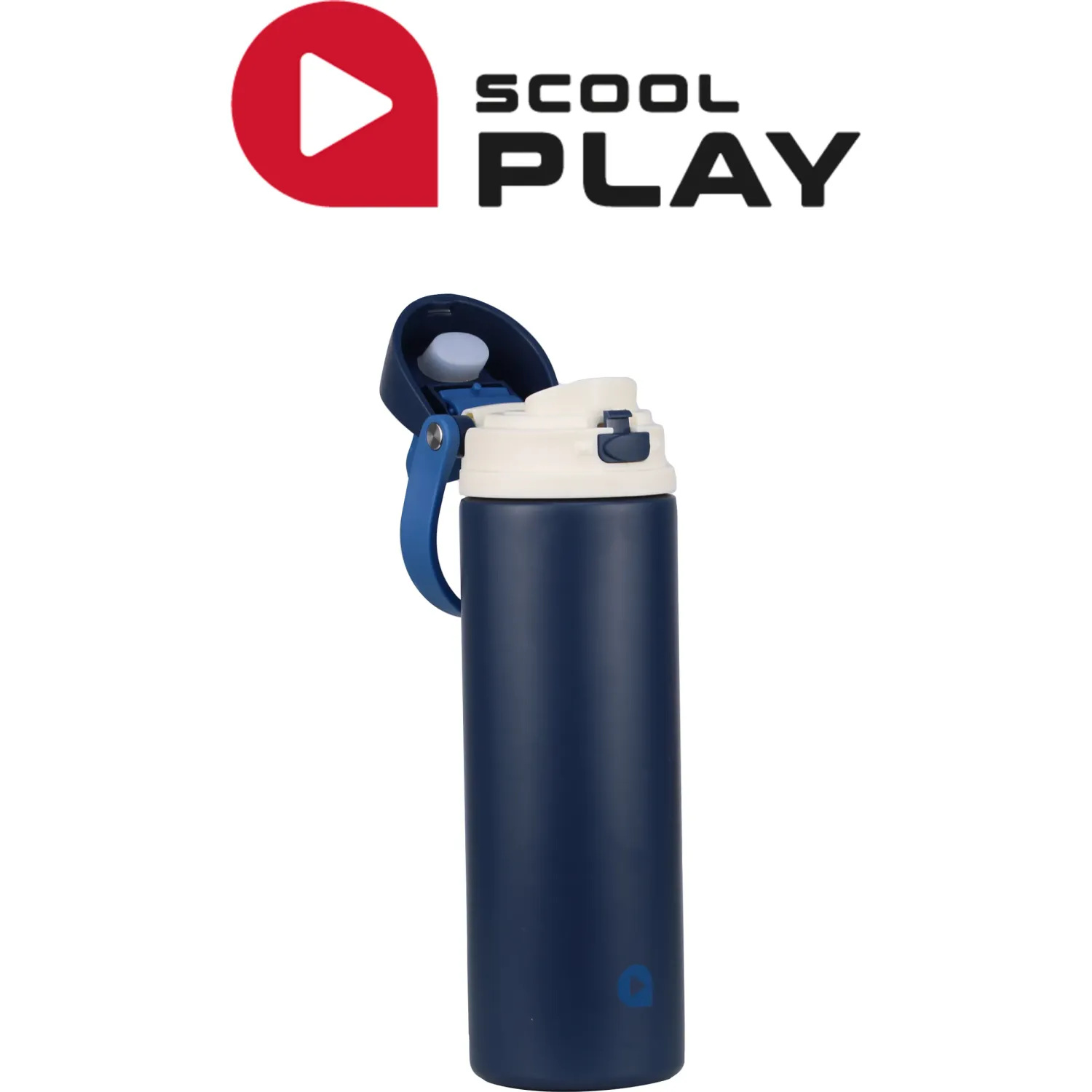 Botella Scool Play Termica Ground De 750ml color azul | Platanitos