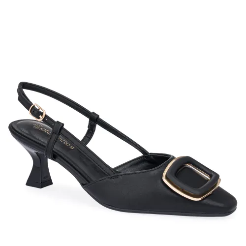 Calzado Platanitos Vestir Dama Cv Mily color negro | Platanitos