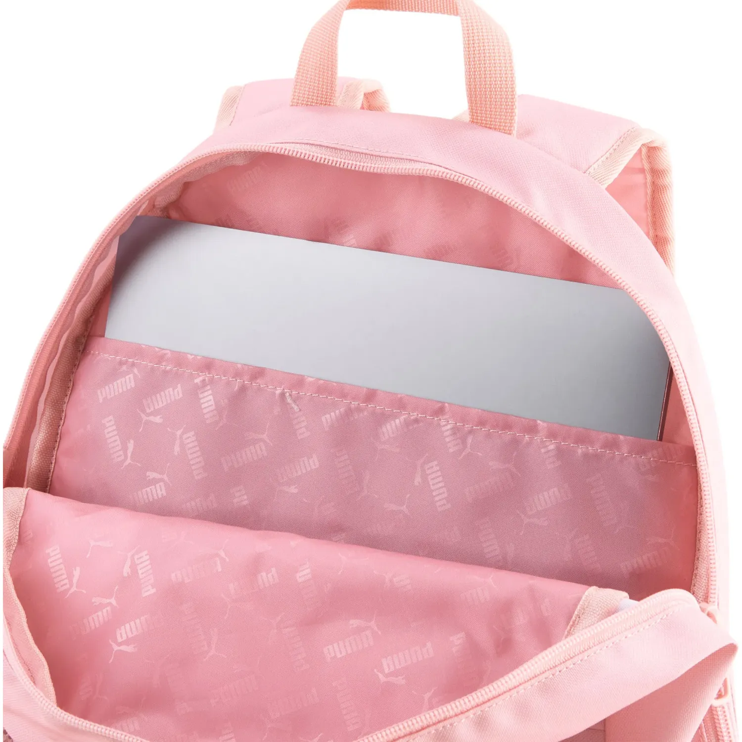 Mochila Puma Urbana Unisex Plus Backpack color rosado | Platanitos