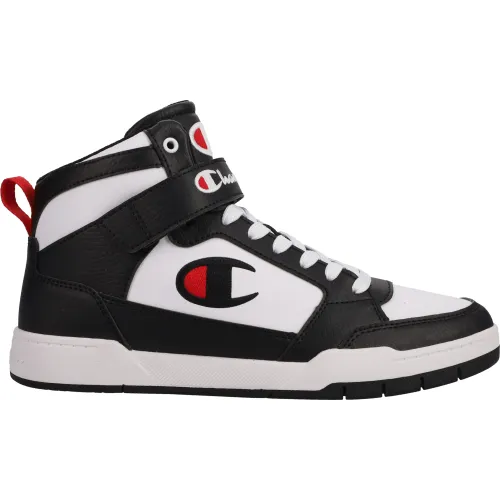 Zapatillas Champion Urbanas Hombre Arena Power Hi color negro | Platanitos