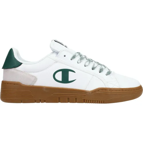 Zapatillas Champion Urbanas Hombre Heritage Perimeter Lo color blanco | Platanitos