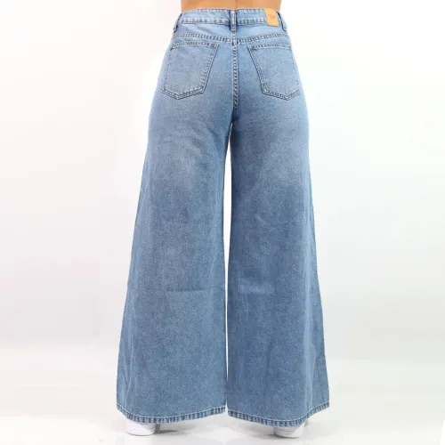 JAROLA Pantalón Palazo Denim Angela