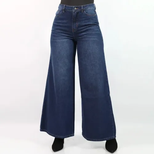 JAROLA Pantalón Palazo Denim Angela