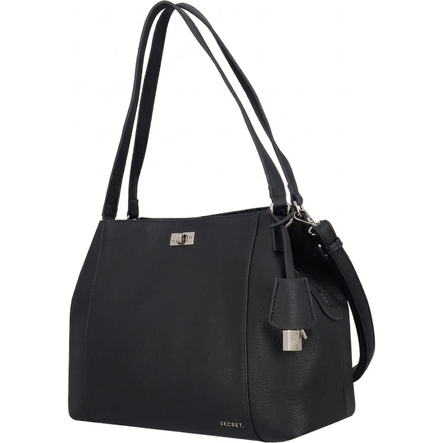 Bolso Secret Mujer Minsk color negro | Platanitos