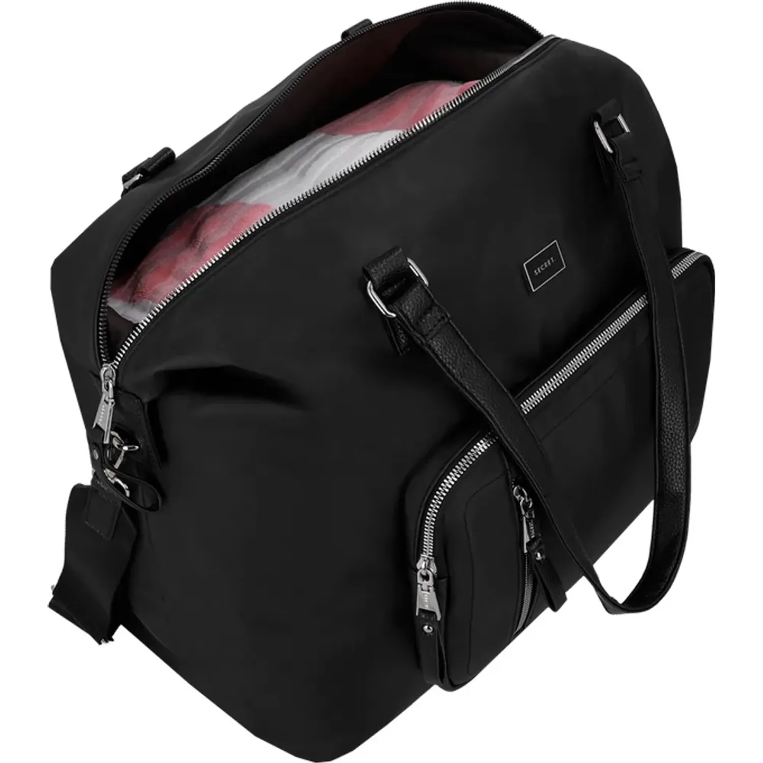 Bolso Secret De Viaje Mujer Galicia color negro | Platanitos