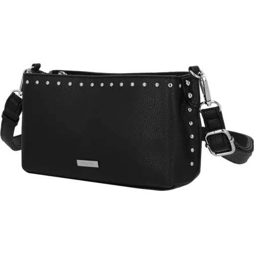 Cartera Secret Mujer Amsterdam color negro | Platanitos