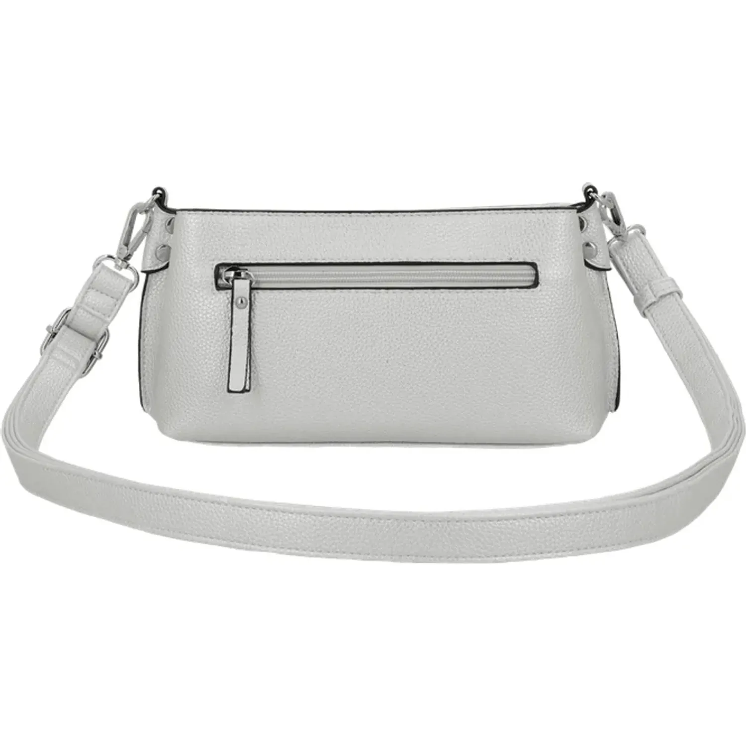 Secret Cartera Secret Mujer Amsterdam color plateado | Platanitos