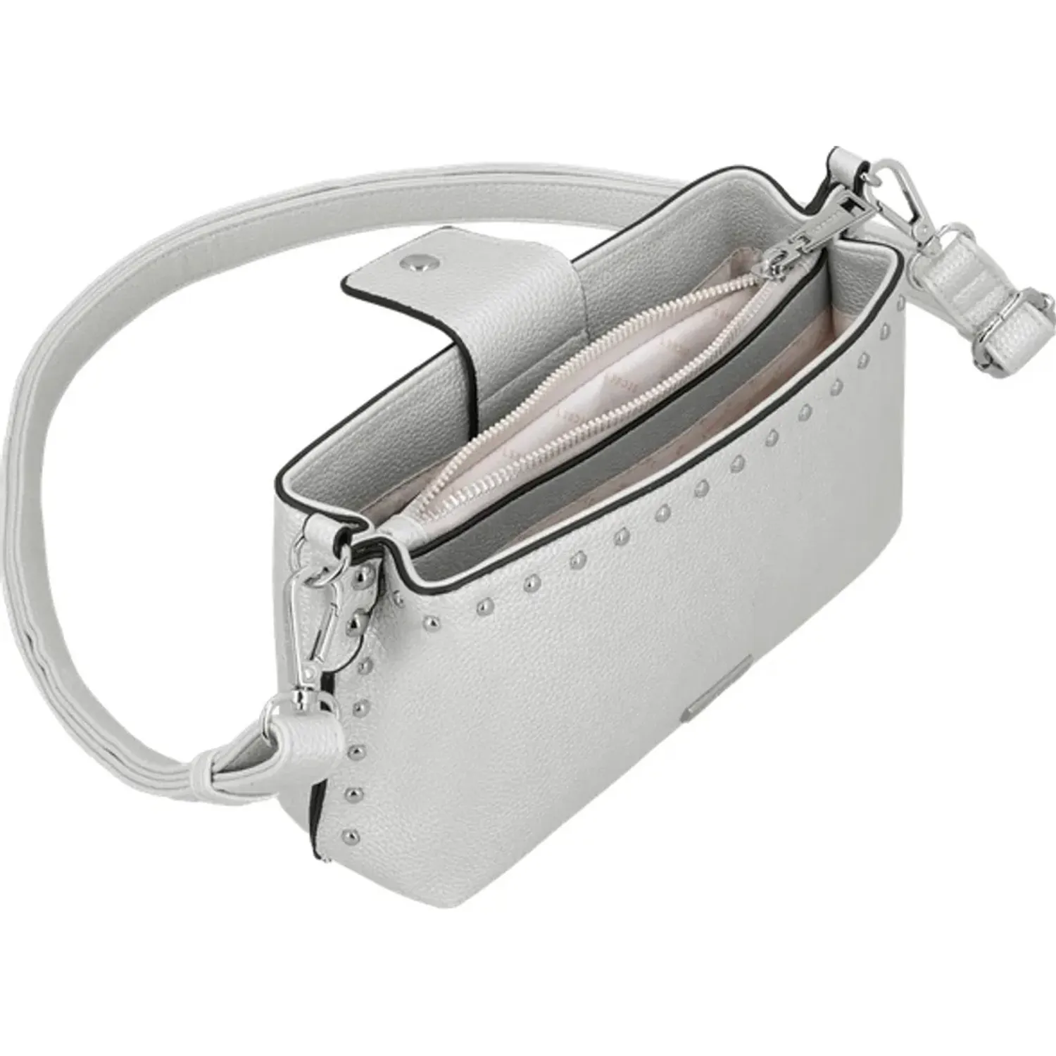 Secret Cartera Secret Mujer Amsterdam color plateado | Platanitos