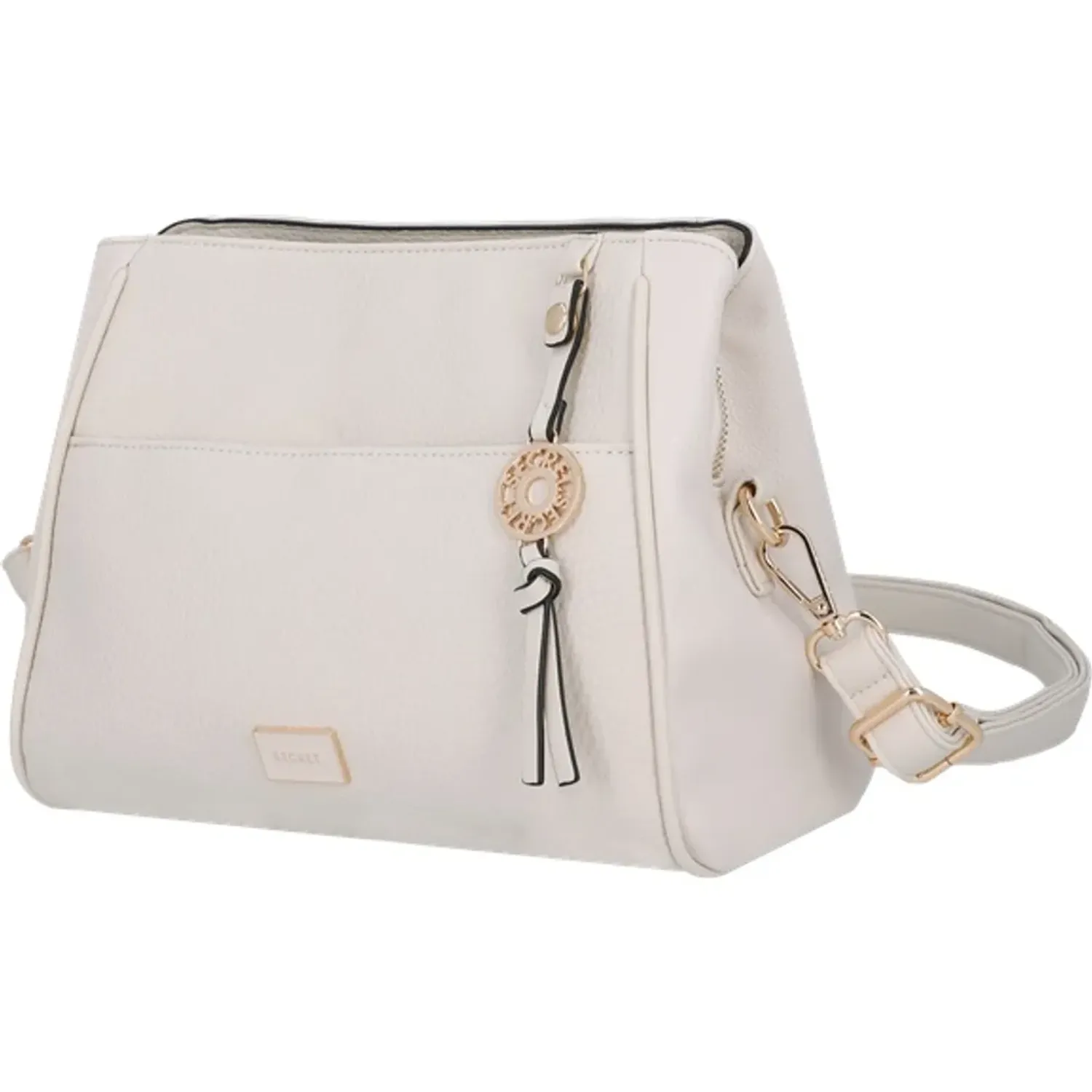Secret Cartera Secret Mujer Boston color beige | Platanitos