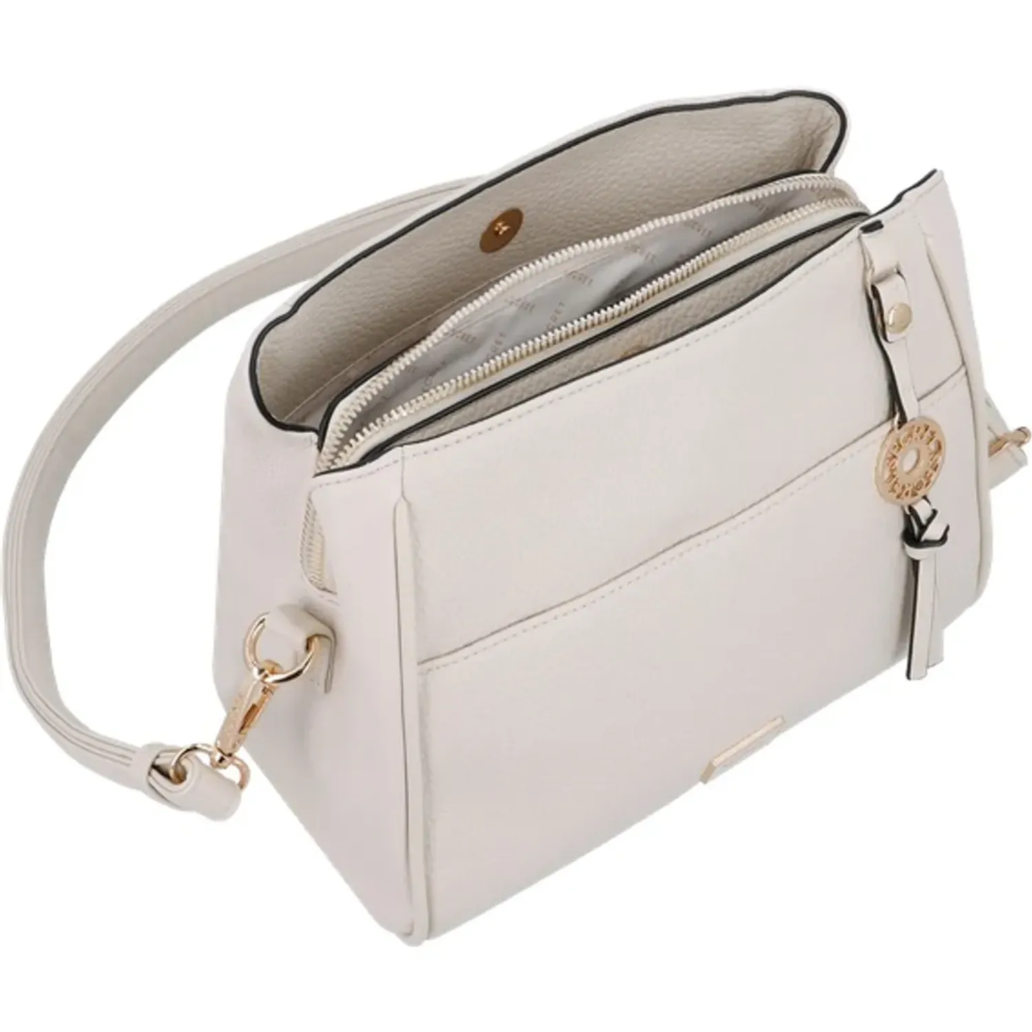 Secret Cartera Secret Mujer Boston color beige | Platanitos