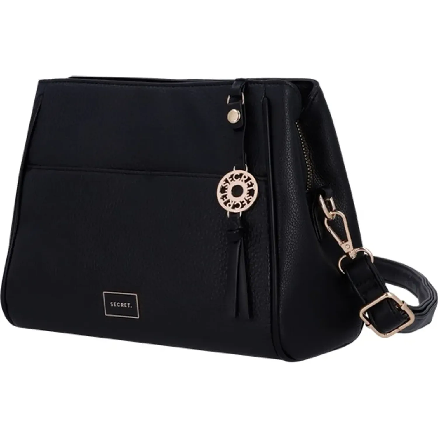 Secret Cartera Secret Mujer Boston color negro | Platanitos