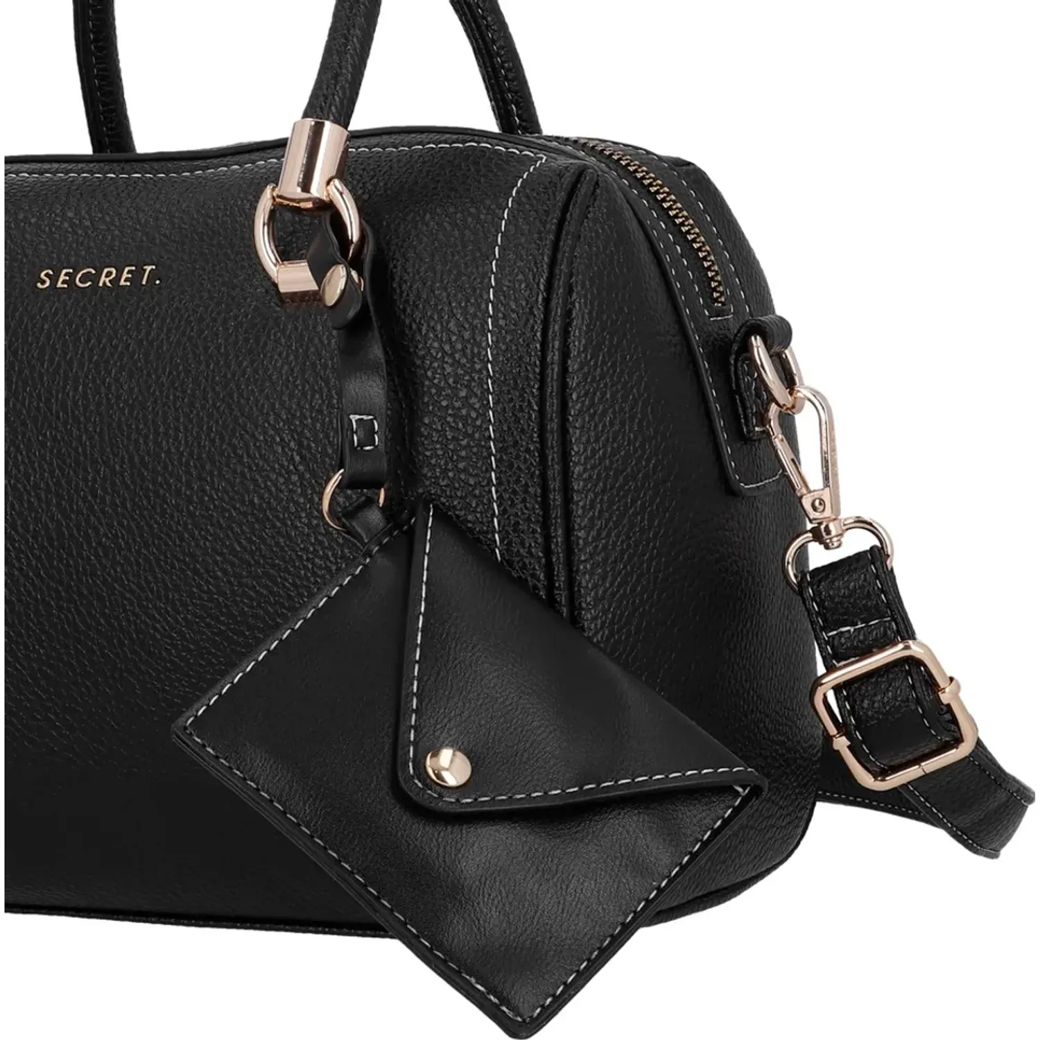 Secret Cartera Secret Mujer Dublin color negro | Platanitos