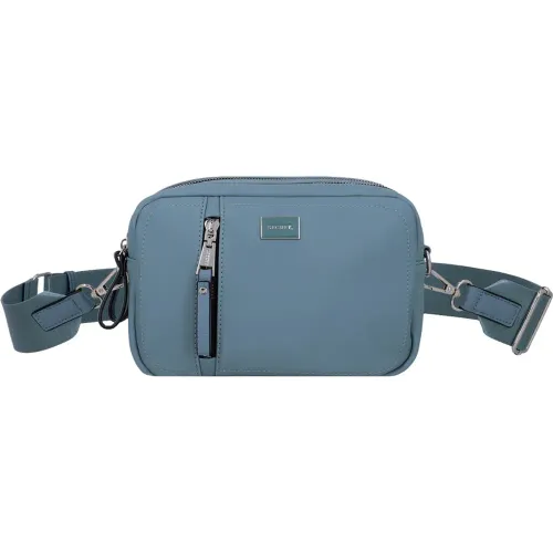 Cartera Secret Mujer Galicia color celeste | Platanitos