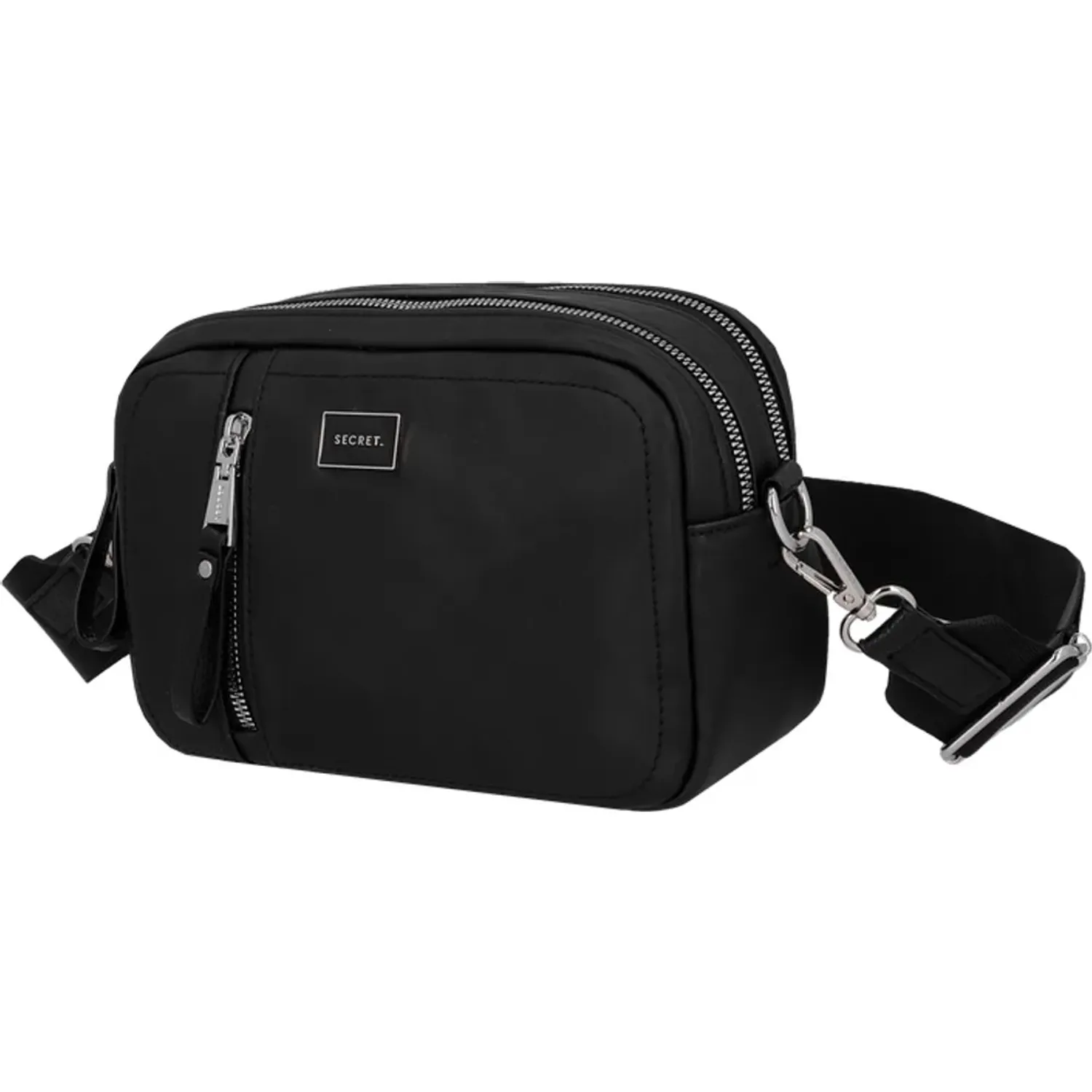 Cartera Secret Mujer Galicia color negro | Platanitos