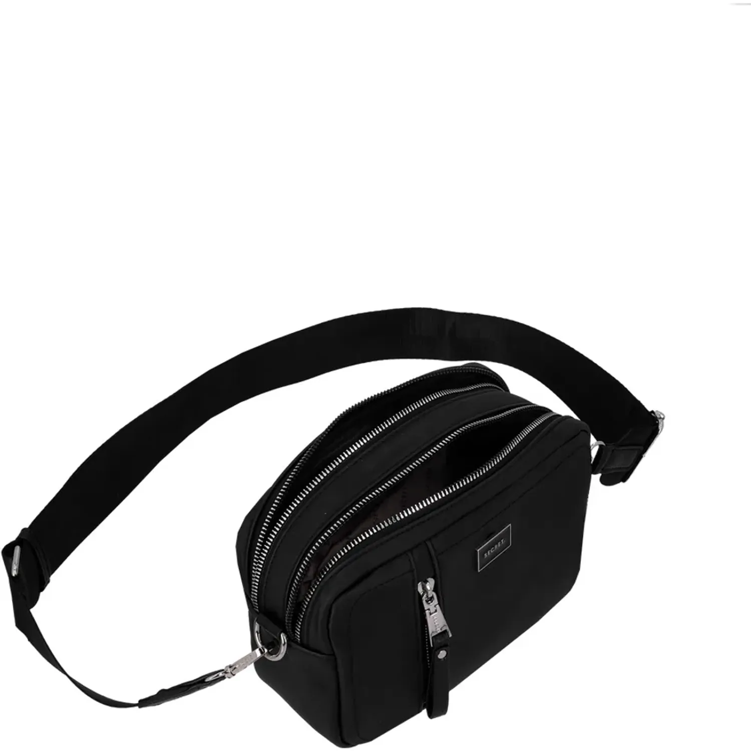 Cartera Secret Mujer Galicia color negro | Platanitos