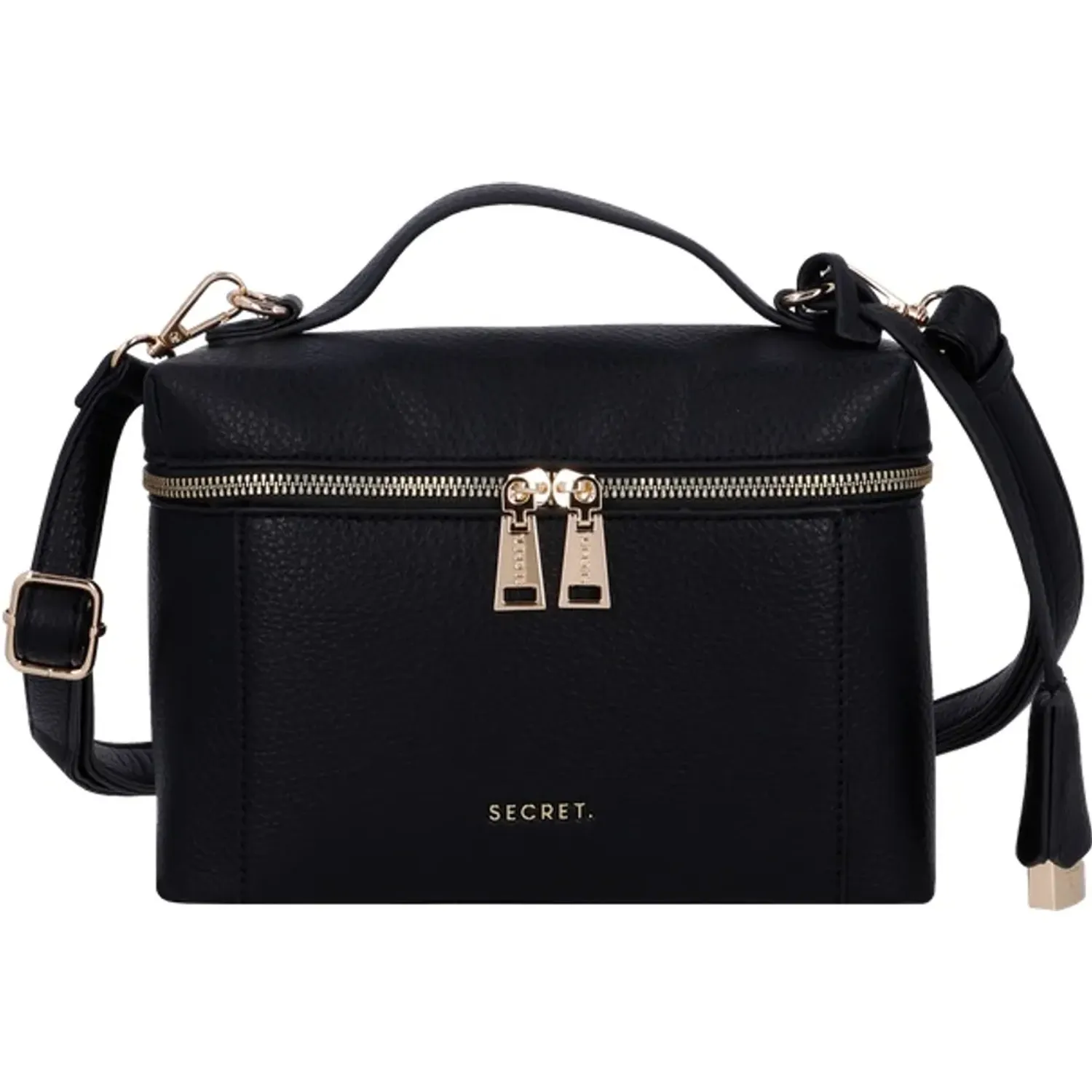 Cartera Secret Mujer Minsk color negro | Platanitos