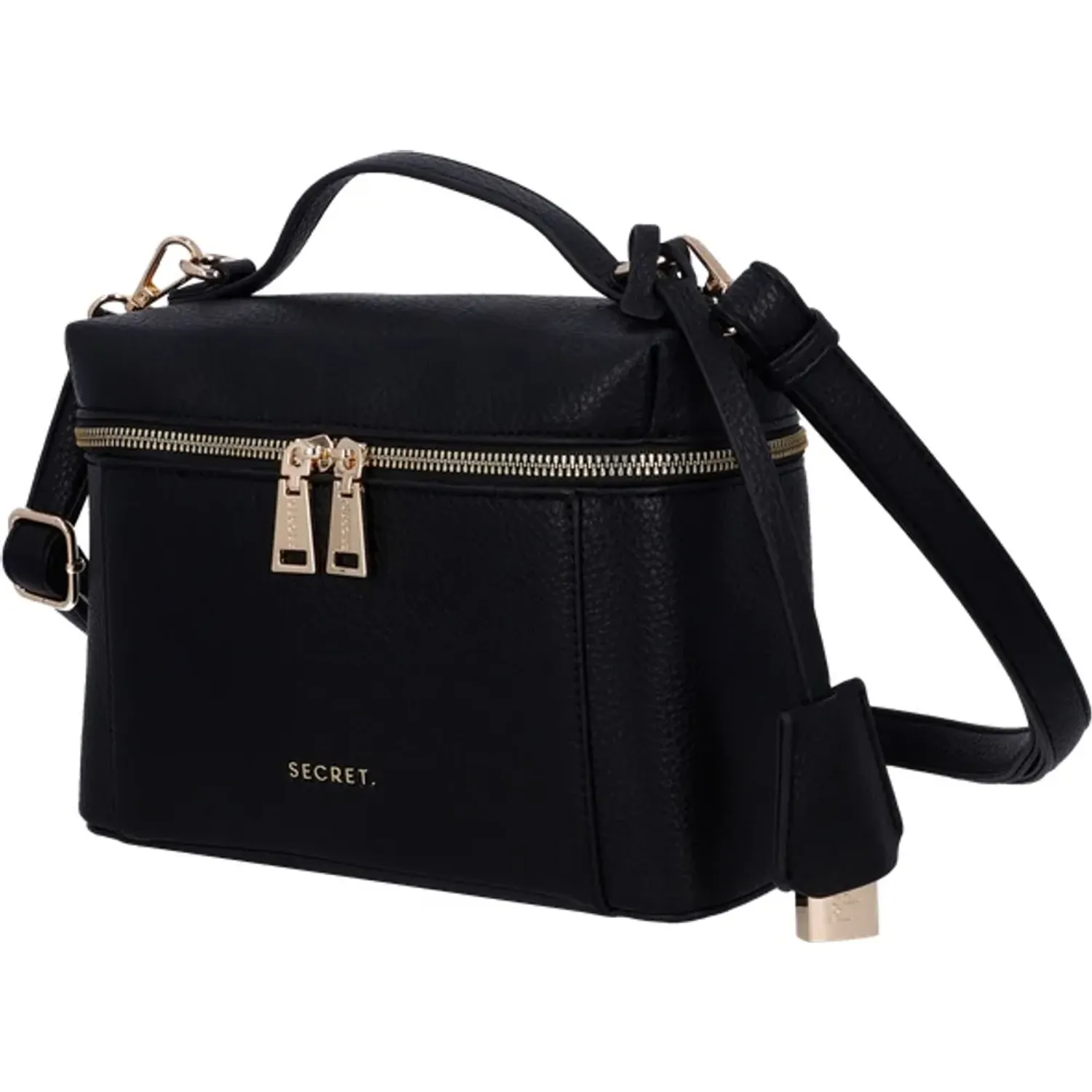 Cartera Secret Mujer Minsk color negro | Platanitos